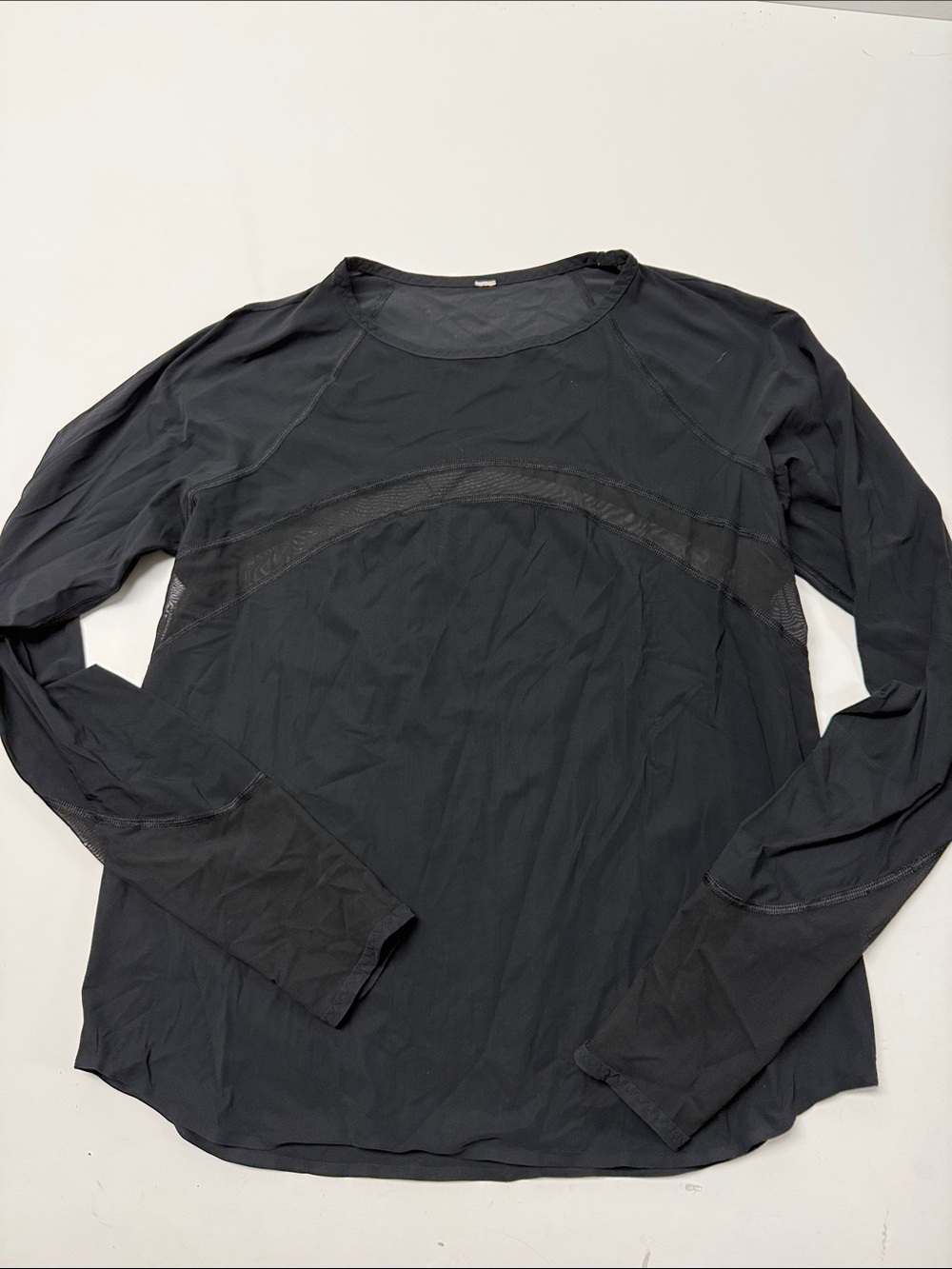 Lululemon Long Sleeve Black Performance Shirt